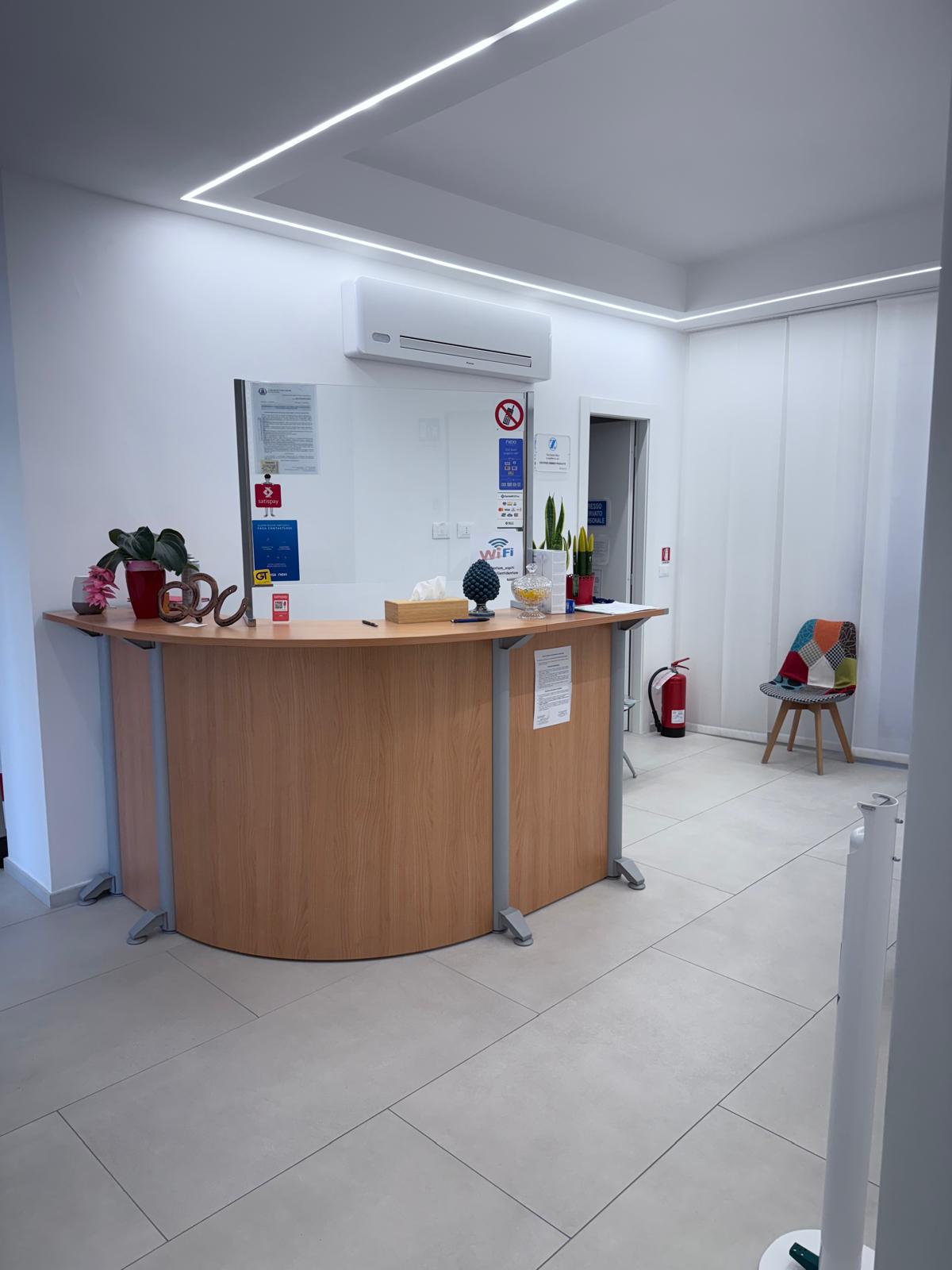 L'accoglienza dell'ambulatorio DENTEM